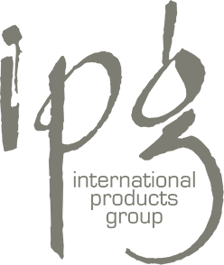 IPG - International Products Group - Footer logo links to home page